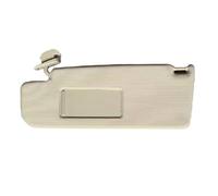 Pare-Soleil Côté pour VW pour Polo 2002-2010 Pare-Soleil Intérieur avec Miroir Assemblage Visière Avant Accessoires Voiture Pare-soleils IntéRieur(Left Beige No Light)