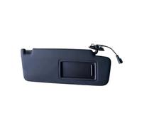 Pare-Soleil Côté Visière Voiture pour VW pour Golf 7 pour Jetta MK7 pour T-Cross pour Passat pour E-Golf pour T-Roc 5GG857551 Panneau Pare-Soleil Avant Voiture avec Miroir Maquillage(Le Noir,Droit)