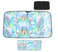 Pare-soleil de fenêtre automobile - Pare-soleil pour pare-brise - Écran de protection solaire intérieur automobile pour les vacances, le stationnement, la conduite, le camping, les voyages en voiture