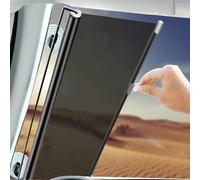 Pare-Soleil de Pare-Brise Automatique,Pare-Soleil rétractable pour Voiture,Stores enrouleurs à Ventouse,Protection UV | Ajustable | Essentiels de Voyage & Accessoires de Voiture