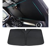 Pare-Soleil de Pare-Brise Avant de Voiture pour BMW F30 2012-2018, Pare-Brise Pliable Couverture Anti-UV Réfléchissant Protection Solaire