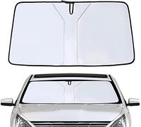 Pare-Soleil de Pare-Brise de Voiture pour Citroen Xantia/Xantia Break (X2) 1998 1999 2000 2001, Solide et Résistant Flexible Stockage Facile Pare Brise Soleil Voiture,Silver