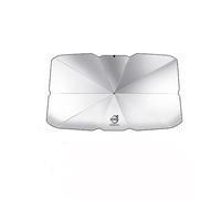Pare-Soleil de Pare-Brise de Voiture pour Volvo XC60/S90/S60/XC90/XC40/V90/V60 Parapluie Fenêtre Avant Pliable Couvertures de Pare-Soleil avec Emblème de Protection de Pare-Brise,XC90