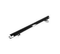 Pare-Soleil De Pare-Brise De Voiture Protection Solaire pour Fenêtre Avant Ventouse Rideau Réfléchissant UV en Aluminium(Black 40X125cm)