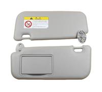 Pare-Soleil de Pare-Brise pour Corolla 2014-2017 74320-02B21 74310-02K91 Accessoires Auto Pare-Soleil Gris avec Miroir de Maquillage et vis Pare-Soleil Avant latéral
