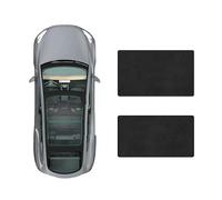 Pare-Soleil de Toit ouvrant de Voiture pour remplacements pour Toyota VERS0 2010-2016,Protection UV du Toit Isolation Thermique Accessoire,D-Black Suede