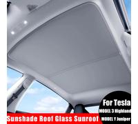 Pare-soleil de toit pour Tesla, 2 pièces, nouveau modèle 3 Y, lancement de jonction, rafraîchissement des hautes terres, protection UV, Film de lucarne, accessoires 2025 MY Juniper 2025 B