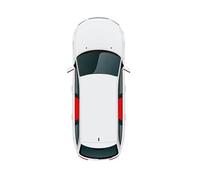 Pare-Soleil de vitres latérales pour Honda Civic berline 9e génération (2011-2017) - Rideau en Maille - Cadre magnétique pour Pare-Brise Avant