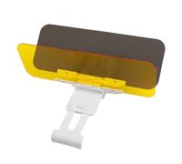 Pare-Soleil De Voiture 2 En 1,Plaque De Pare-Soleil Polarisée,Transparent,Anti-Éblouissement,Miroir Jour-Nuit,Pare-Brise Réglable,Accessoire De Voiture - Type 32x13.5cm A