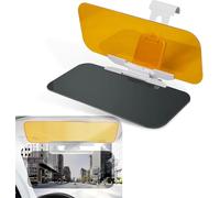 Pare-soleil de Voiture 2 en 1 - Protection Contre l'Éblouissement Jour et Nuit - Extension Réglable pour Tous les Véhicules - Pour Conducteur