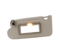 Pare-Soleil de Voiture avec lumière et Miroir, côté Gauche et Droit, pour Nissan Altima-2018 96401-3TA2A 96400-3TA2A (Beige, côté Gauche)