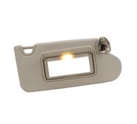 Pare-Soleil de Voiture avec lumière et Miroir, côté Gauche et Droit, pour Nissan Altima-2018 96401-3TA2A 96400-3TA2A (Beige, côté Droit)