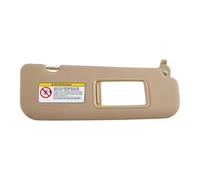 Pare-Soleil de Voiture Compatible avec Hyundai Elantra 2011-2015 avec Plaque de Protection pour Miroir de courtoisie pour Bloquer la lumière du Soleil 852103X000TX 852203X000TX (côté Gauche Gris)