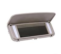 Pare-soleil de voiture en ABS avec capuchon de lampe de maquillage, pour Volvo XC60 2009-2012, XC90 2004-2012, S80 2006-2013, XC70 2007-2014, V70 2008-2014 (gris)