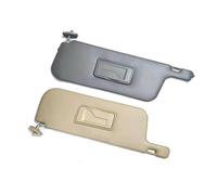 Pare-Soleil de Voiture, idéal pour Une Fixation Murale, pour Bateau, Voiture, Panneau de pièces détachées avec Miroir de Maquillage (Beige, il n'en Reste qu'un).