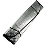 Pare-soleil de voiture intérieur pliable, Accessoires Voiture Intérieur avec élastiques et ventouses, contre les rayons UV (130 x 60 cm)