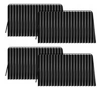 Pare-soleil de voiture, lot de 4, protection magnétique UV et thermique, cache-vitres pour voiture, noir, pour véhicules de tourisme