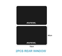Pare-Soleil De Voiture Magnétique Big Dog,Protection Uv,Accessoires De Rideau De Voiture,Haval Gesion H6 3rd H2 H5 H9 H1 F7 F7x H7 2nd Isabel M6 - Type White Letter-2xrear