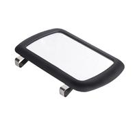 Pare-soleil de voiture - Miroir automobile pour évaluation | Construction résistante et élégante avec module logique anti-UV et de vanité pour lunettes, bouclier, voiture et automobile