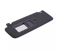 Pare-soleil de voiture noir avec miroir de maquillage compatible avec MK7 2013-2017, Passat B8, Jetta MK7, T-Roc, E, partie intérieure de pare-soleil de toit avant (1 paire)