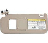Pare-Soleil de Voiture Pare-Soleil intérieur de Toit côté Gauche avec rétroviseur pour Toyota pour RAV4 2004 2005(Beige)