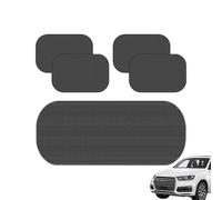 Pare-soleil de voiture - Pare-soleil latéral - Rideau en maille - 5 paquets de ventouses - Protection UV - Rideaux de confidentialité - Blocage de lumière - Housses anti-éblouissement pour le camping