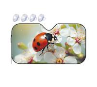 Pare-soleil de voiture pliable en forme de papillon et de coccinelle pour pare-brise de voiture 2025 - Protection solaire intérieure de voiture - Taille S