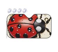 Pare-soleil de voiture pliable pour fenêtre avant - Couverture intérieure de voiture - Belle coccinelle - Protection solaire pour garder votre véhicule au frais - Petit