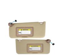 Pare-Soleil de Voiture pour Accord pour Coupé pour Berline 2008-2012 Pare-Soleil Beige côté Gauche Droit de Voiture pour Avant(Left and Right)