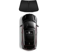 Pare-Soleil de Voiture pour MG4 EV Ⅰ Hatchback 2022 2023 2024 2025, Protection UV Bloquant Fortement La LumièRe, IdéAle pour Dormir en Voiture Ou en Camping,Front
