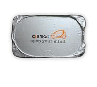 Pare-Soleil de Voiture, pour Smart 451 453 Fortwo Forfour, Couverture D'isolation Thermique Protection Solaire de Pare-Brise Avant, Pare-Soleil Toit Ouvrant, Accessoires Décoration