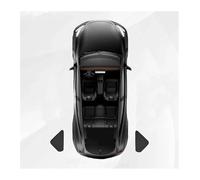 Pare-Soleil de Voiture pour Tesla pour Modèle 3 pour Highland 2023-2024 Pare-Soleil De Confidentialité Fenêtre Latérale sur Mesure Toit Ouvrant Pare-Soleil Store Ombrage Pare Soleil(Triangle)