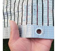 Pare-soleil de voiture réfléchissant en aluminium de qualité supérieure avec œillets, brise-vue et filet d'ombrage pour un maximum de protection solaire et de confort