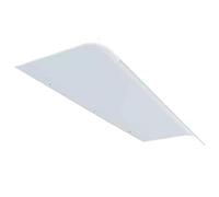 Pare-soleil d'extérieur transparent résistant aux UV pour portes et fenêtres, design invisible, parfait pour terrasse et PC, style plat, 40 cm, idéal pour la protection solaire