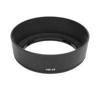 Pare-Soleil D'Objectif D'appareil Photo Compatible avec Objectif D5100 D3200 D60 18 à 55 Mm, Pare-Soleil Rond Réversible fileté Interne Antireflet, Noir