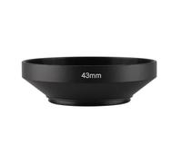 Pare-soleil d'objectif DSLR 39 mm, 40,5 mm, 43 mm, 46 mm, 49 mm, 52 mm, 55 mm, 58 mm, 62 mm, 72 mm, 77 mm, 82 mm - Durabilité en métal pour photographes