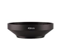Pare-soleil d'objectif en métal grand angle 39 mm, 40,5 mm, 43 mm, 46 mm, 49 mm, 52 mm, 55 mm, 58 mm, 62 mm, 72 mm, 77 mm, 82 mm