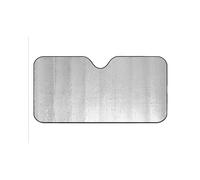 Pare-Soleil en Aluminium pour Pare-Brise De Voiture Rétroviseurs intérieurs(Rear Guard 130 * 60)