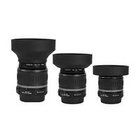 Pare-soleil en caoutchouc 62 mm pour appareil photo reflex numérique Ø 62 mm
