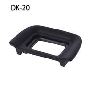 Pare-soleil en caoutchouc pour viseur DK-20 pour D3100 D5100 D60 - Protection contre la chaleur - Adaptateur convertisseur d'objectif d'appareil photo numérique - Capuchon arrière - Support de trépied