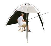 Pare-soleil en lin pour piscine et jardin | Léger imperméable portable pour pique-nique, randonnée, voyage en plein air