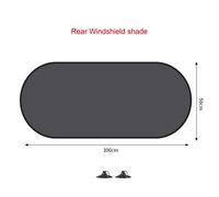 Pare-Soleil En Maille Pour Vitres De Voiture,Pare-Soleil Avec Ventouse,Rideau Latéral Avant Et Arrière,Protection Pour Enfants - Type 1pcs Front