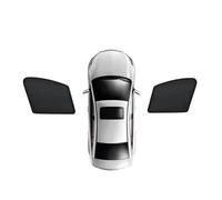 Pare-Soleil en Maille pour Voiture pour Jeep pour Renegade 2015-2023, Rideau bloquant la lumière, Protection de confidentialité Pare-Soleil Intérieur Visières(2PCS Front)