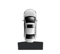 Pare-Soleil en Maille pour Voiture pour Jeep pour Renegade 2015-2023, Rideau bloquant la lumière, Protection de confidentialité Pare-Soleil Intérieur Visières(Rear Windshield)