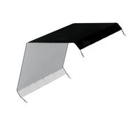 Pare-soleil en tissu imperméable pour poules, clapiers et poulaillers avec revêtement argenté