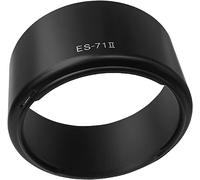 Pare-Soleil ES-71II for Objectif Canon EF 50 mm f/1.4 USM remplace la Fixation inversée du Capot Canon ES-71II - Noir