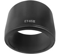 Pare-soleil ET-65II pour Canon EF 85 mm f/1.8 USM, EF 70-210 mm f/3.5-4.5 USM, EF 100-300 mm f/4.5-5.6 USM, EF 100 mm f/2 USM, HUIPUXIANG 58 mm