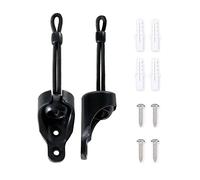 Pare-soleil et volet roulant universel pour volet roulant extérieur (kit élastique noir)