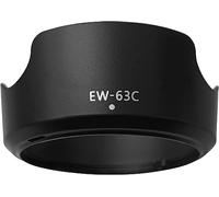 Pare-Soleil EW-63C + Couvercle de Capuchon d'objectif for Canon EF-S 18-55 mm f/3.5-5.6 est STM, EF-S 18-55 mm F4-5.6 est Objectif STM, EOS R8 RF24-50 mm F4.5-6.3 est STM Bouchon d'objectif 58 mm