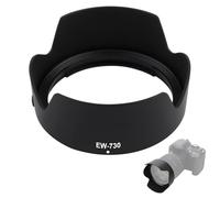 Pare-Soleil EW-73D Compatible avec Canon RF 24-105mm F4-7.1 STM, RF 28-70mm F2.8 is STM, EF-S 18-135mm f/3.5-5.6 USM, 67mm, Protection Contre la Lumière Parasite et Propriétés Anti-Éblouissement